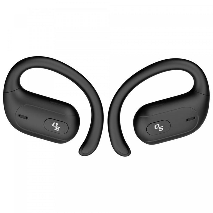 OPN Sound Aria+ Bluetooth Black Open-Ear Headphones with Microphone & Charging Case