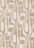 Leopold Modern Mid-Century Beige Cream Area Rug - 7'10" x 10'6"|Carpette Leopold beige et crème de style moderne du milieu du 20e siècle - 7 pi 10 po x 10 pi 6 po