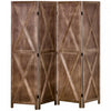 Homcom 5.6ft 4-panel Wooden Room Divider With Foldable Design|Homcom Separateur De Piece En Bois A 4 Panneaux De 5.6" Pliable