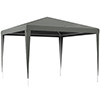 Outsunny Party Tent, Portable Gazebo Canopy Event Shelter Grey