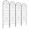 Set Of 4 Garden Trellis Metal Trellis For Climbing Plants Flowers|Lot De 4 Treillis De Jardin En Metal Pour Plantes Grimpantes Et Fleurs