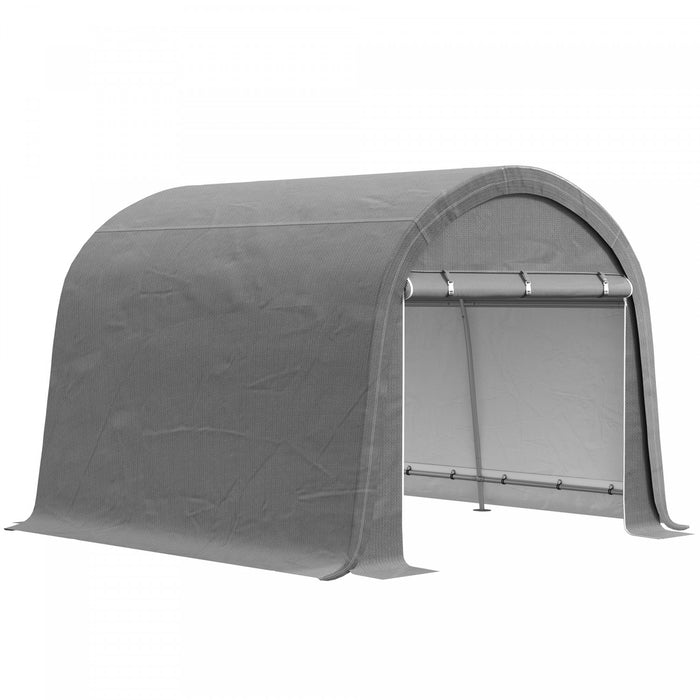Outsunny 10'x10' Outdoor Storage Shed, Waterproof Heavy Duty Portable Shed