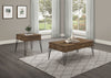 Hughey Rectangular Coffee Table With 2 Drawers, Rustic Oak | Table Basse Rectangulaire Hughey Avec 2 Tiroirs, Chêne Rustique
