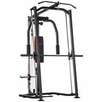 Sportnow Multi-gym Smith Machine Power Cage For Home Gym Weight Lifting