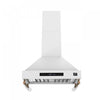 Forno Venezia 30 Inch Wall-Mounted Range Hood, White-FRHWM5503-30WHT | Hotte de cuisiniere murale Venezia de 30 po, blanc-FRHWM5503-30WHT
