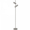 Dainolite Constance Floor Lamp 12w Satin Chrome Frosted Acrylic Diffuser|Lampe à pied Constance de Dainolite en acrylique givré qui diffuse la lumière, avec fini chromé satiné et ampoule de 12 W