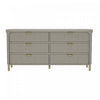 Park Contemporary 68" Dresser in Gray (6-Drawer) | Commode contemporaine Park 68" en gris (6 tiroirs)
