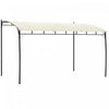 Outsunny 10' X 13' Pergola With Uv30+ Canopy, Steel Pergola Gazebo, Cream|Outsunny Pergola Avec Auvent Uv30+, Pergola Gazebo En Acier, Blanc Creme
