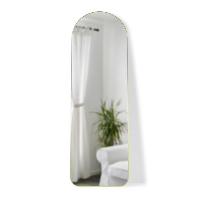 Umbra Hubba Arched 20\" x 62\" Mirror - Brass