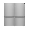 Forno Milano 60-Inch Side-by-Side Refrigerator in Stainless Steel, 34.4 cu.ft - FFFFD1787-60S | Refrigerateur cote a cote Forno Milano de 60 po, acier inoxydable, 34,4 pi³ - FFFFD1787-60S