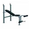 Soozier Incline Decline Weight Bench With Leg Extension And Barbell Rack, Adjustable Bench Press Wei|Banc De Musculation Fitness Entrainement Complet Dossier Reglable Curler