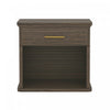Clifford Traditional Nightstand in Walnut (1-Drawer) | Table de nuit traditionnelle Clifford en noyer (1 tiroir)