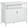 HOMCOM Sideboard Buffet Storage Cabinet Console Table with 2 Doors White
