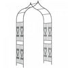 Outsunny 8.7ft Garden Arch Trellis With Scrollwork Wedding Arbor For Roses|Outsunny 8.7ft Arbre De Mariage Exterieur Roses
