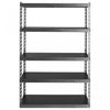 Gladiator 48" Wide EZ Connect Rack with Five 24" Deep Shelves - Hammered Granite|Étagère EZ Connect de 48 po de largeur à 5 tablettes de 24 po de profondeur de Gladiator - granite martelé