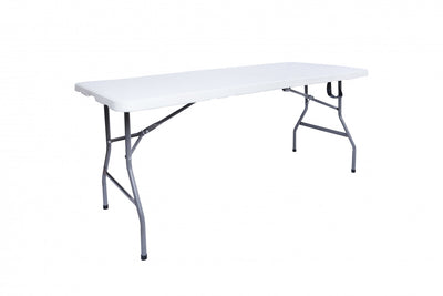 TygerClaw Heavy Duty 6ft Bi-Fold Utility Table Patio Occasional Table|TygerClaw Table Pliante Robust de 6 pieds