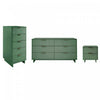Granville Modern 3-Piece Dresser Set in Sage Green | Ensemble de commode moderne Granville 3 pieces en vert sauge