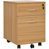 Vinsetto 2 Drawer Filing Cabinet With Lock|Vinsetto Classeur A 2 Tiroirs Avec Serrure