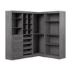 Bestar Pur 83 W Walk-In Closet Organizer - Bark Grey|Organisateur de pièce-penderie Pur de Bestar de 83 po (L) - gris écorce