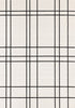 Covington Grey White Checkered Pattern Rug, 7'10" x 10'6" Indoor Area Rug | Tapis Covington a carreaux gris et blanc, 7'10" x 10'6"