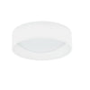 Dainolite Cfled Flush Mount 11" Ivory Shade Lamp|Plafonnier affleuré Cfled de Dainolite de 11 po avec abat-jour ivoire