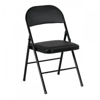 TygerClaw Comfortable Padded Event Chairs with Reinforced Steel Support 4 pack Patio Seat
