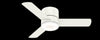 Minimus Ceiling Fan with Light Fixture - White | Ventilateur de plafond Minimus avec luminaire - Blanc