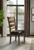 Brienne Dining Chair With Faux Leather Seat (set Of 2) | Chaise De Salle A Manger Brienne Avec Assise En Similicuir (ensemble De 2)