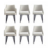 Tremont Modern 6-Piece Dining Chair Set in Stone Gray | Ensemble de 6 chaises de salle a manger Tremont Modern en gris pierre