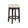 Maya Faux Leather Counter-Height Stool - Beige