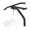 Soozier Heavy Punch Bag Hanger Wall Mount Chain Swivel Bracket Bar Steel