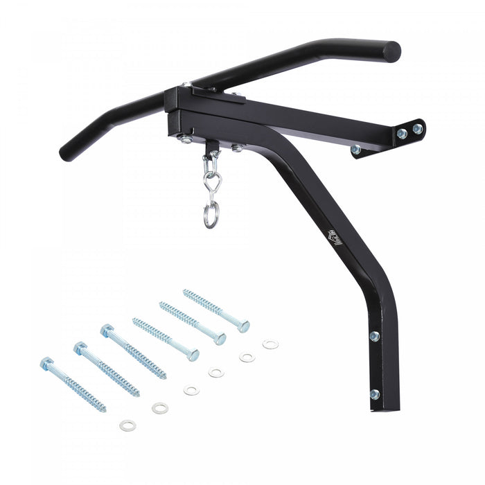 Soozier Heavy Punch Bag Hanger Wall Mount Chain Swivel Bracket Bar Steel