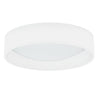 Dainolite Cfled Flush Mount 15" Ivory Shade Lamp|Plafonnier affleuré Cfled de Dainolite de 15 po avec abat-jour ivoire