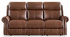 Hydeline Royce Power Reclining Sofa - Brown|Sofa à inclinaison électrique Royce de Hydeline - brun