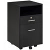 Vinsetto File Cabinet With Lock And Hanging Rail|Vinsetto Classeur Avec Serrure Et Rail De Suspension