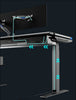 Blacklyte Atlas Gaming Desk - Black|Bureau de jeu Atlas de Blacklyte - noir