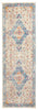 Daria Grey Rug 2'8" x 8'2" | Tapis de Couloir Traditionnel Daria 2'8" x 8'2" en Gris