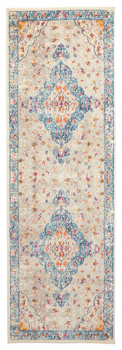 Daria Grey Rug 2'8\" x 8'2\"