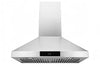 Hauslane | Chef 36-in Convertible Stainless Steel Wall-Mounted Range Hood | Hauslane | Hotte murale convertible de 36 pouces en acier inoxydable