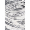 Paris Brushstrokes Cream Shag Area Rug - 6'7" x 9'6"|Carpette à poil long Paris crème à motif de coups de pinceau - 6 pi 7 po x 9 pi 6 po