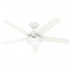 Skyflow Ceiling Fan with Light Fixture - White | Ventilateur de plafond Skyflow avec luminaire - Blanc