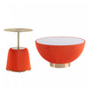 Anderson Modern 2-Piece Coffee Table & End Table Set in Orange | Ensemble de 2 tables Anderson Modern : table basse et table d’appoint, orange
