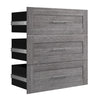 Bestar Pur 3 Drawer Set for 36 W Closet Organizer - Bark Grey|Ensemble de 3 tiroirs Pur de Bestar pour organisateur de garde-robe de 36 po (L) - gris écorce