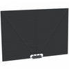 Outsunny 93" X 63" Folding Side Awning For Patio, Poolside, Dark Grey|Auvent Lateral Pliant Outsunny 93" X 63" Pour Patio, Gris Fonce