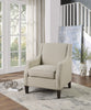 Beagle Accent Chair, Khaki Pattern Fabric | Fauteuil Beagle En Tissu A Motif Kaki