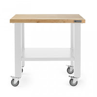 Gladiator 3' Wide Mobile Workstation - Hammered White