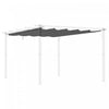 Outsunny Retractable Replacement Pergola Canopy For 10' X 13' Pergola, Pergola Cover Replacement, Da|Outsunny Auvent De Rechange Retractable Pour Pergola De 13,1 X 9,8 Pi, Housse De Rechange Pour Pergo