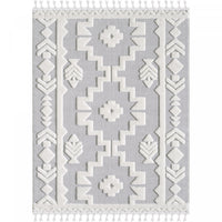 Quinto Tres Moroccan Shag Area Rug - 5'7