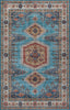 Tracy Traditional 6'0" x 9'0" Area Rug in Blue Indoor Area Rug | Tapis Traditionnel Tracy 6'0" x 9'0" en Bleu