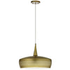 Dainolite Pixie 1 Light Pendant Painted Aged Brass Lamp|Luminaire suspendu Pixie de Dainolite avec fini peint laiton vieilli et 1 ampoule